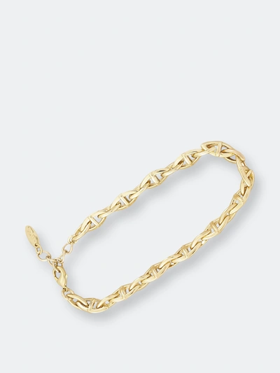 Ettika Fancy Gold Plated Chain Link Anklet