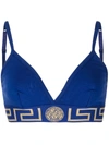 VERSACE GRECA BORDER TRIANGLE BRALETTE