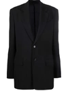 Filippa K Davina Oversized Wool Blazer In Schwarz