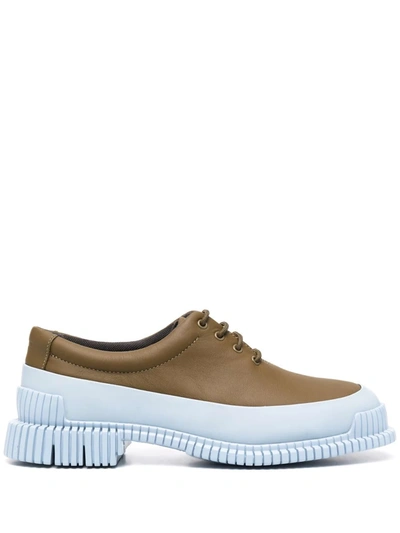 Camper Pix Two-tone Lace-up Shoes In Multicolor