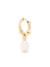 Maria Black Cha Cha Hoop Earring In Gold