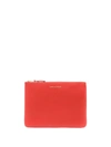 COMME DES GARÇONS LOGO-PRINT LEATHER WALLET