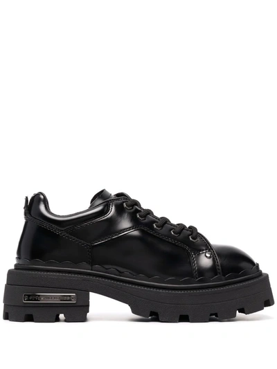 Eytys Shoes Farfetch Eytys Eytys Black Detroit Leather Derby Shoes