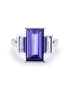 Pragnell Platinum Kingdom Tanzanite Ring In Silber