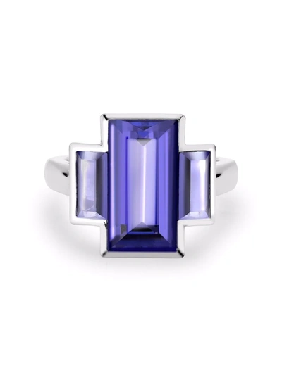 Pragnell Platinum Kingdom Tanzanite Ring In Silber