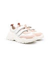 Bonpoint Ace Touch-strap Chunky Sneakers In White