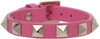Valentino Garavani Garavani Leather Rockstud Bracelet In Pink