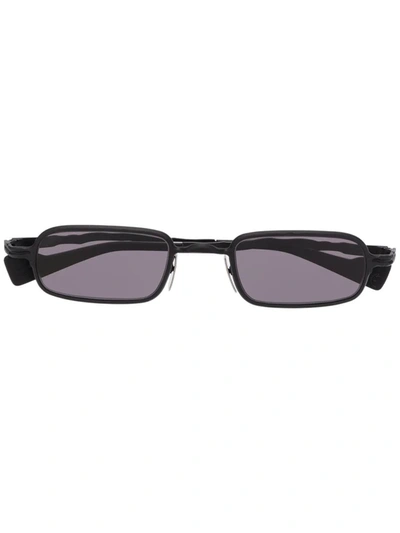Kuboraum Rectangle-frame Sunglasses In Black