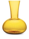 Dolce & Gabbana Murano Glass Wine Decanter In Yellow