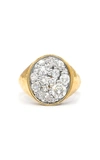 Octavia Elizabeth + Net Sustain 18-karat Recycled Yellow And White Gold Diamond Ring In Gold