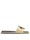 TORY BURCH "DOUBLE T" SANDALS