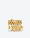 MOSCHINO Kettenarmband Eggs Lettering