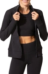 THREADS 4 THOUGHT LORI RIBBED ZIP JACKET