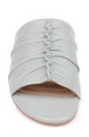 Zac Zac Posen Yana Slide Sandal In Cool Blue Leather