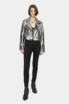 REBECCA MINKOFF CROPPED JETT MOTO JACKET