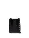 JIL SANDER EMBELLISHED TANGLE SHOULDER BAG