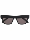 Saint Laurent Men's Black Acetate Sunglasses