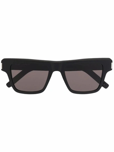 Saint Laurent Saint L Au Rent Men's  Black Acetate Sunglasses