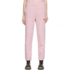 Ganni Pink Software Isoli Elasticized Lounge Pants In 465 Sweet Lilac