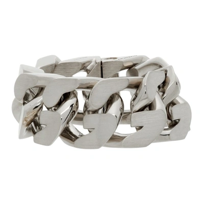 Givenchy Silver Medium G Chain Bracelet