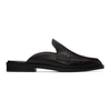3.1 Phillip Lim Black Alexa Loafer Mules In Ba001 Black