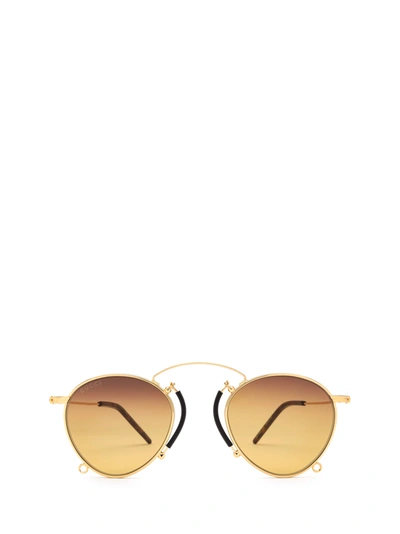Gucci Gg1034s Gold Unisex Sunglasses