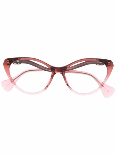 Gucci Women's Red Acetate Glasses