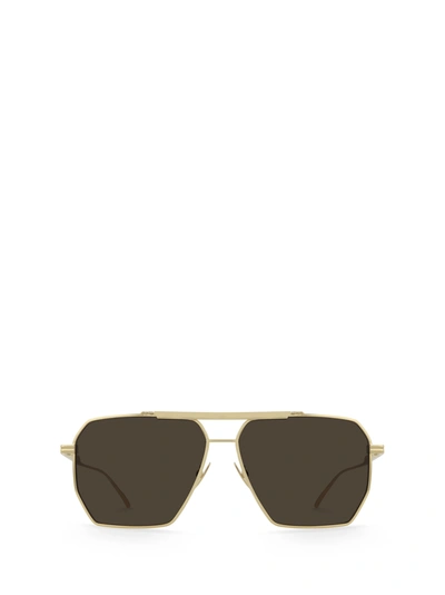 Bottega Veneta Bv1012s Gold Male Sunglasses