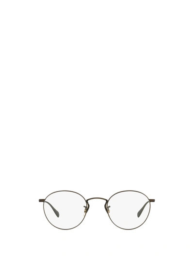 Oliver Peoples Ov1186 Antique Brown Unisex Eyeglasses