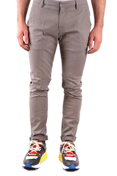 Dondup Mens Grey Cotton Pants