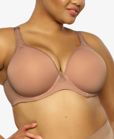Paramour Plus Size Amaranth Lightweight Lightly Lined Underwire Bra In Rose Tan