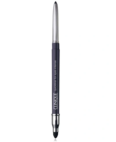 Clinique Quickliner For Eyes Intense Eyeliner, 0.012 Oz. In Intense Charcoal