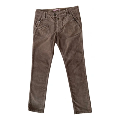 Pre-owned Fornarina Jeans In Brown