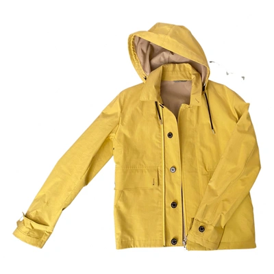 Pre-owned Dior Biker Jacket In Yellow