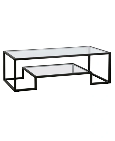 Hudson & Canal Athena 54" Coffee Table In Blackened Bronze