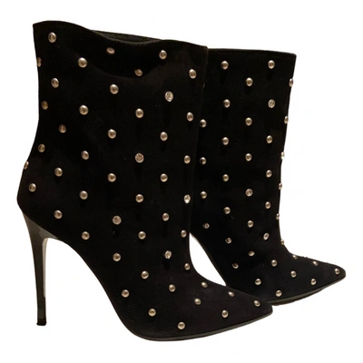 Pre-owned Islo Ankle Boots In Black