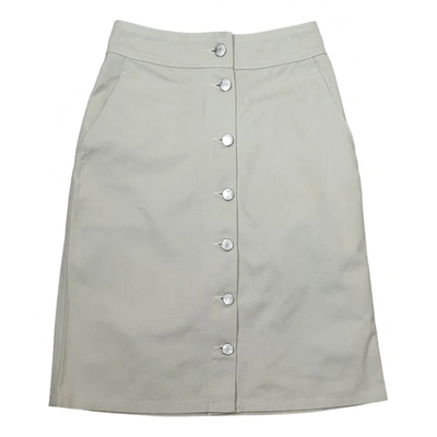 Pre-owned Filippa K Mid-length Skirt In Beige