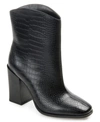 Journee Collection Women's Brekinn Western Booties In Black