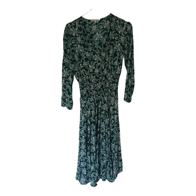 Pre-owned Maje Mid-length Dress In Green