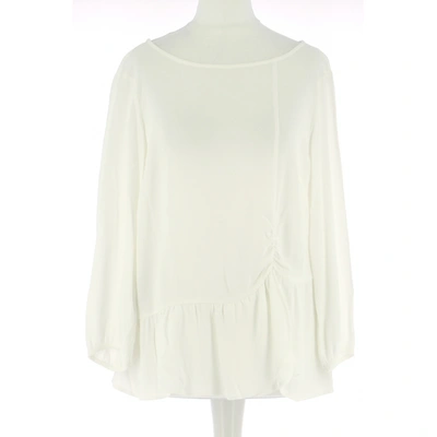 Pre-owned Comptoir Des Cotonniers Blouse In White