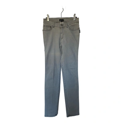 Pre-owned Agnès B. Slim Jeans In Grey