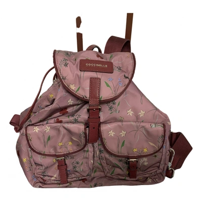 Pre-owned Coccinelle Cloth Backpack In Multicolour