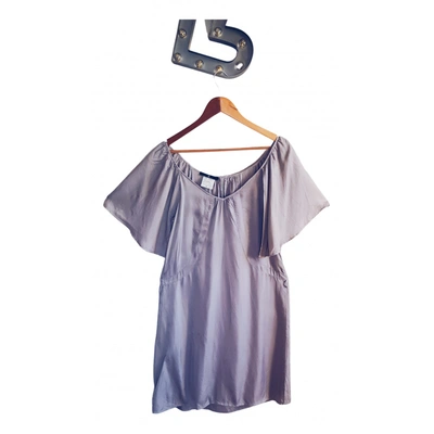 Pre-owned Isabel Marant Mini Dress In Metallic