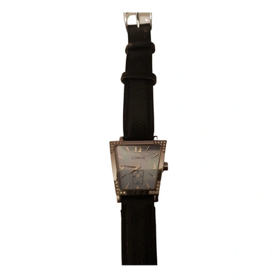 Pre-owned Corum Watch In Black