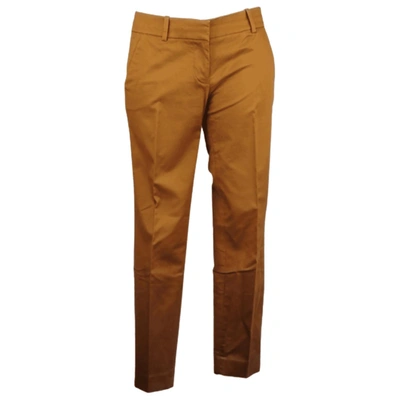 Pre-owned Jcrew Trousers In Brown