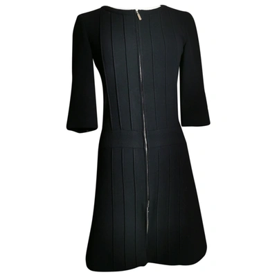 Pre-owned Chanel Wool Dress In Black