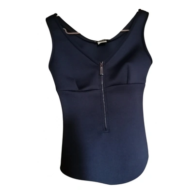 Pre-owned Pinko Top In Blue