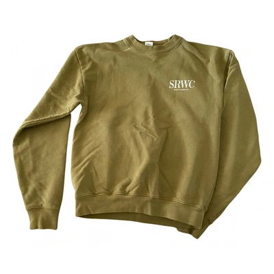 Pre-owned Sporty And Rich Top In Khaki