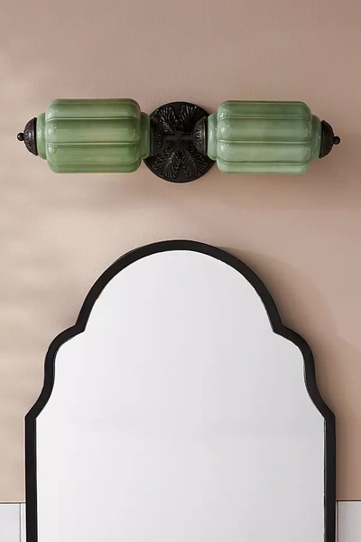 Anthropologie Eloise Vanity Sconce In Green