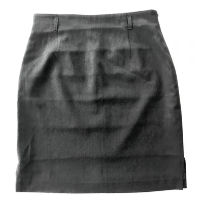 Pre-owned Ralph Lauren Wool Skirt Suit In Black